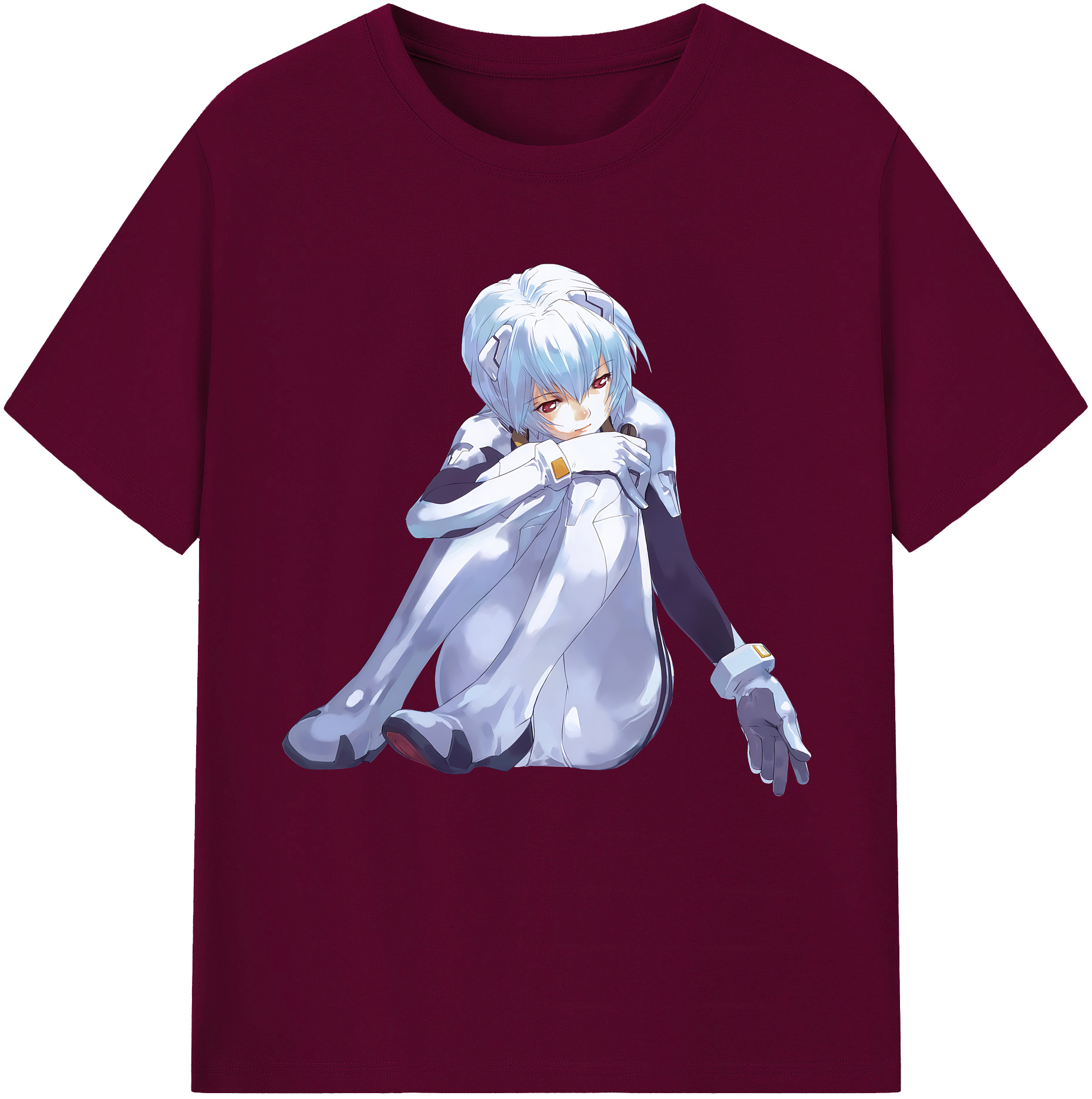 （画像用） EVA 新世紀エヴァンゲリオン レディースカジュアルプリントTシャツ（綿100％）